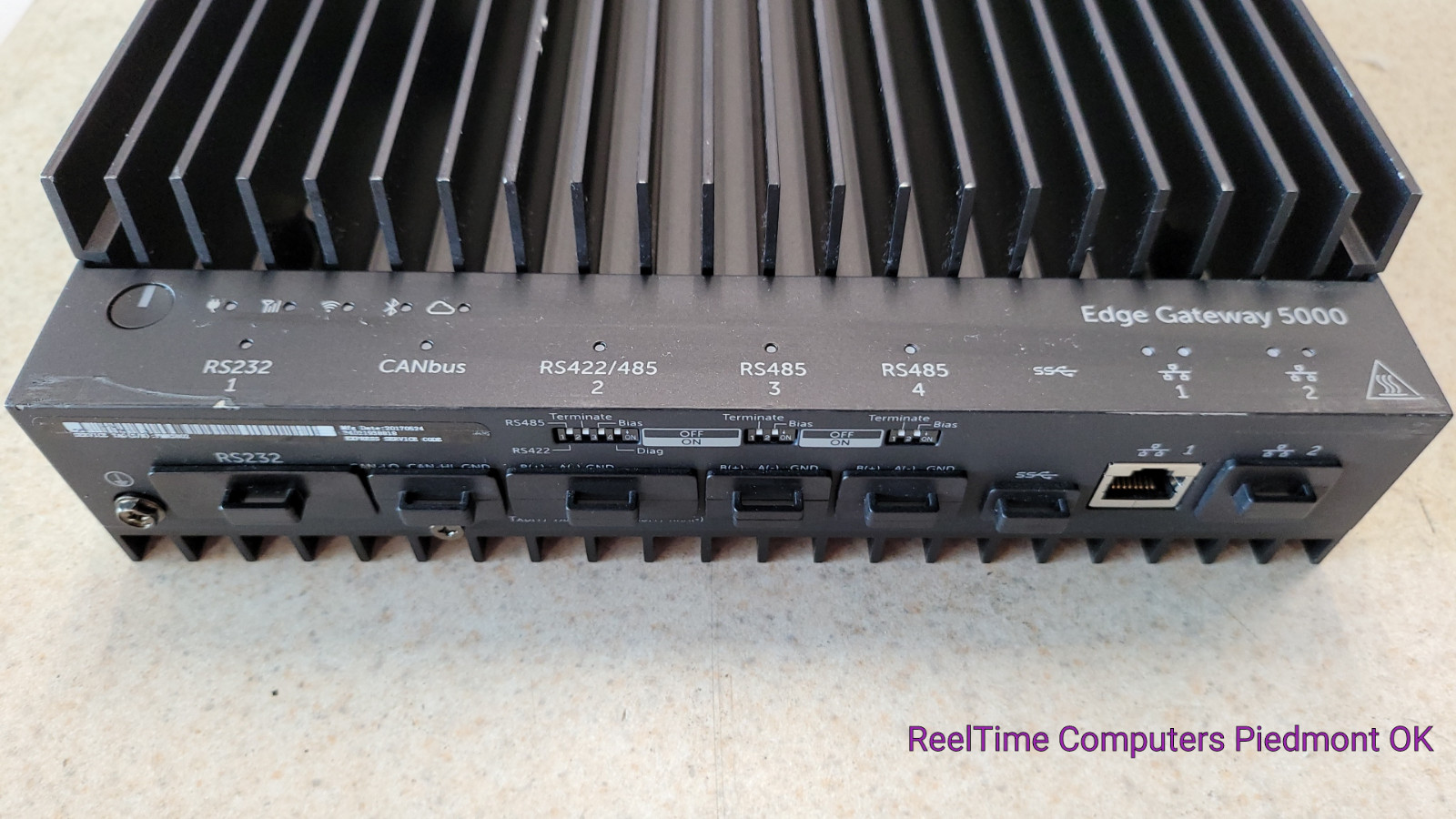 DELL EDGE GATEWAY 5000 Intel Atom CPU E3825 1.33GHz 2GB Ram No SSD Industrial co