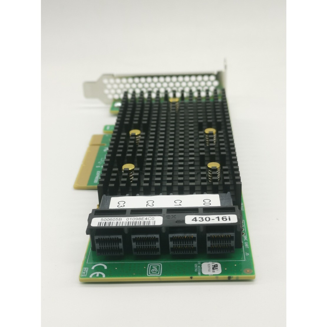 Lenovo 430-16I HBA 12Gbs PCIe 16 Port IT Mode JBOD +4*SFF-8643 TO SATA Cable
