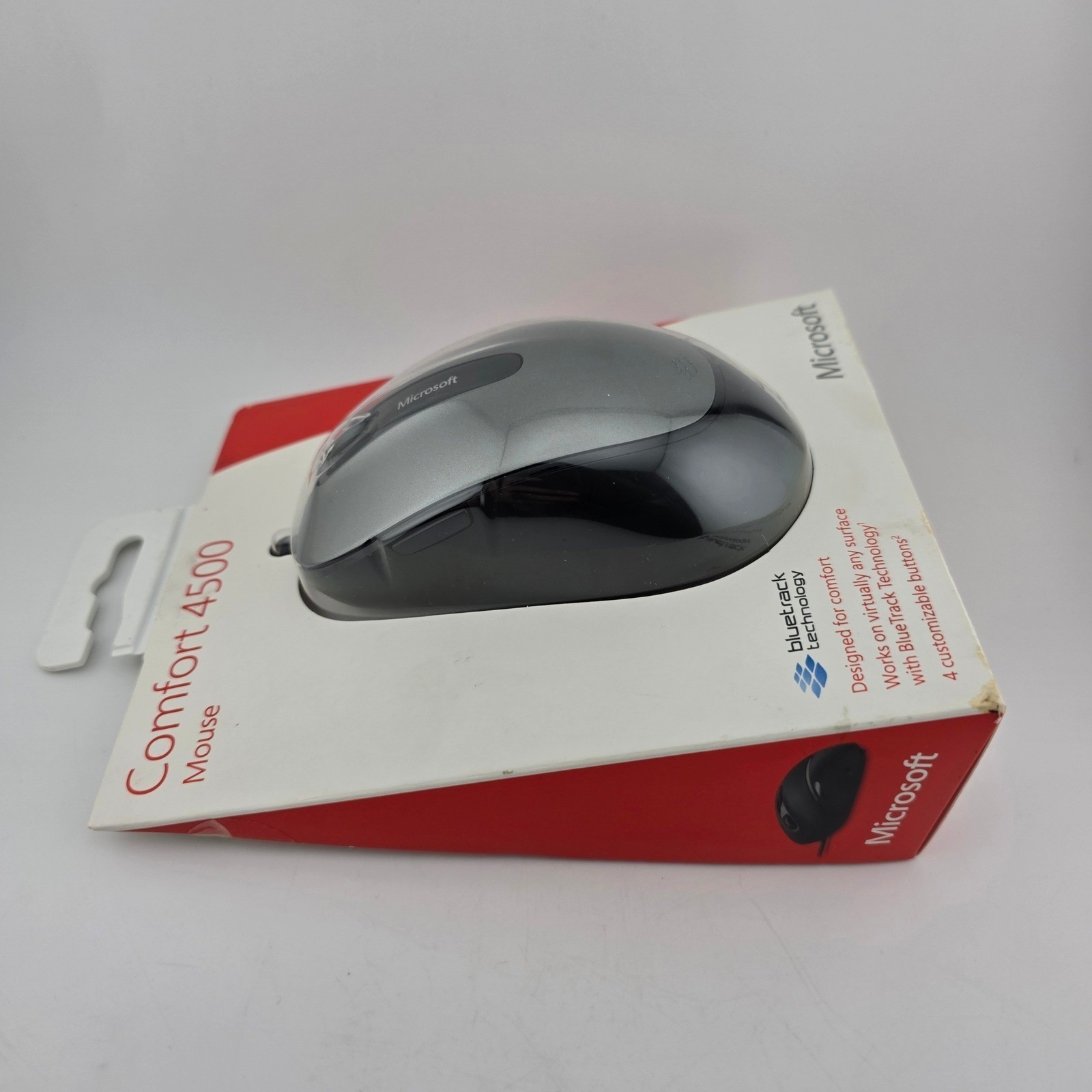 Microsoft Comfort 4500 BlueTrack Wired Mouse 4-Button NEW Computing Office