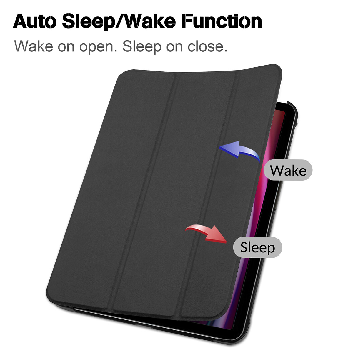 Case For Samsung Galaxy Tab S10+ S9+/S9 S10 Ultra/S9 FE Smart Book Stand Cover
