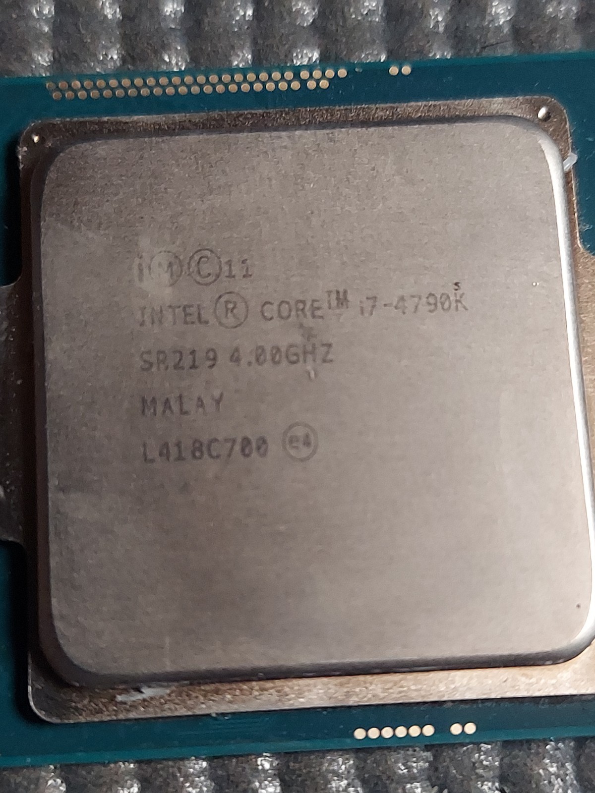 Intel Core i7-4790K 4-Core 4.00GHz LGA1150 CPU Processor SR219