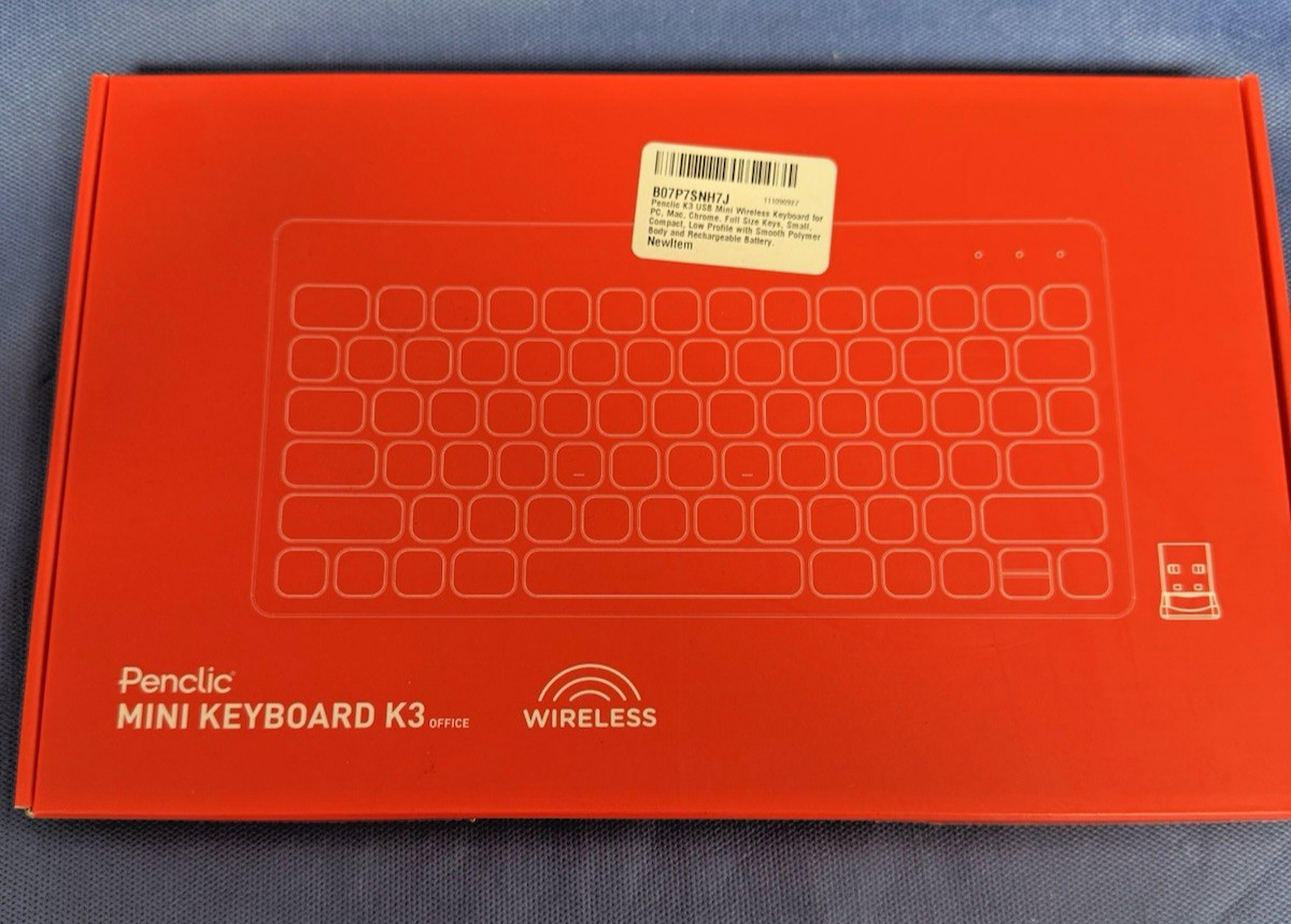 ✅Penclic K3 Wireless Compact Keyboard for Windows & MAC and Android Mobile – NEW