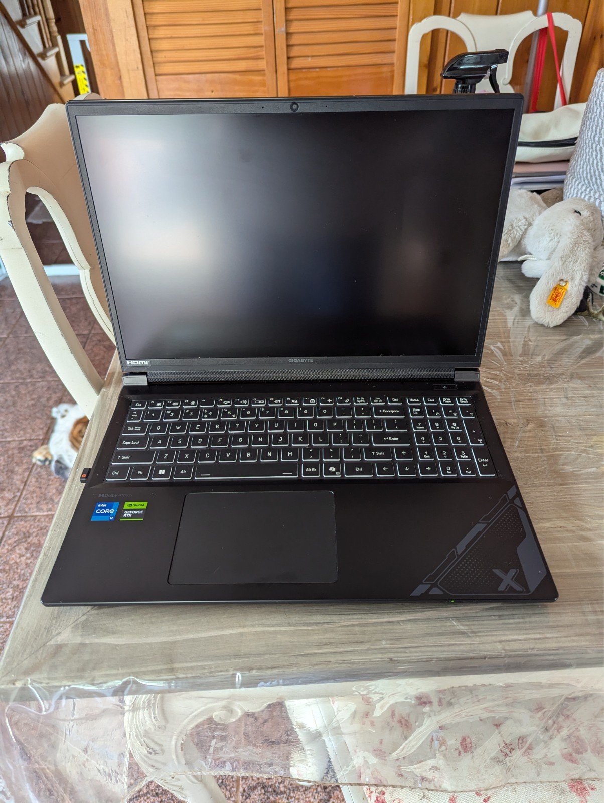 Barely Used Black Gigabyte Notebook6 C6LG 13th Gen Intel(R) Core(TM) i7-13650HX