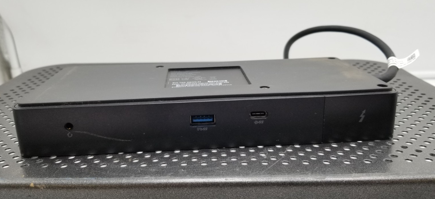 Dell WD19TB K20A001 Thunderbolt 3 Docking Station No Power Adapter