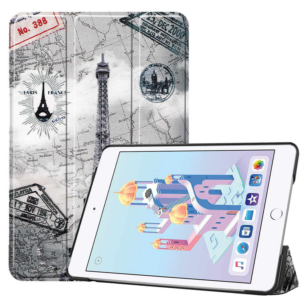 For iPad 9th 8th 7th Generation 10.2 inch Graffiti Leather Flip Stand Case Cover