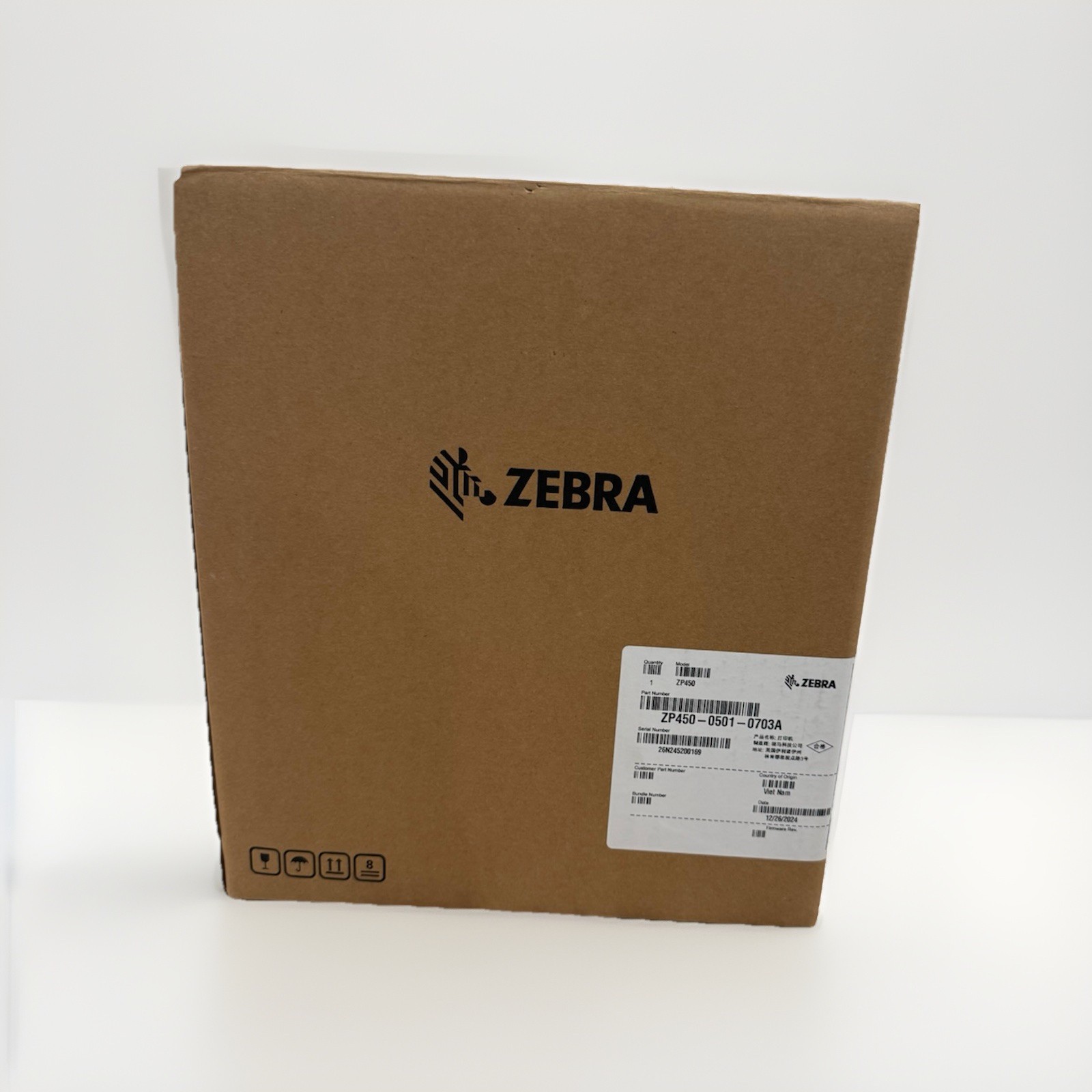 Zebra ZP 450 Thermal Label Printer – ZP450-0501-0703A Brand New In Box