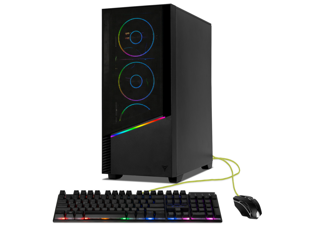 YEYIAN Gaming Desktop PC Elara Intel Core Ultra 7 265F 32GB DDR5 1TB PCIe SSD Ge
