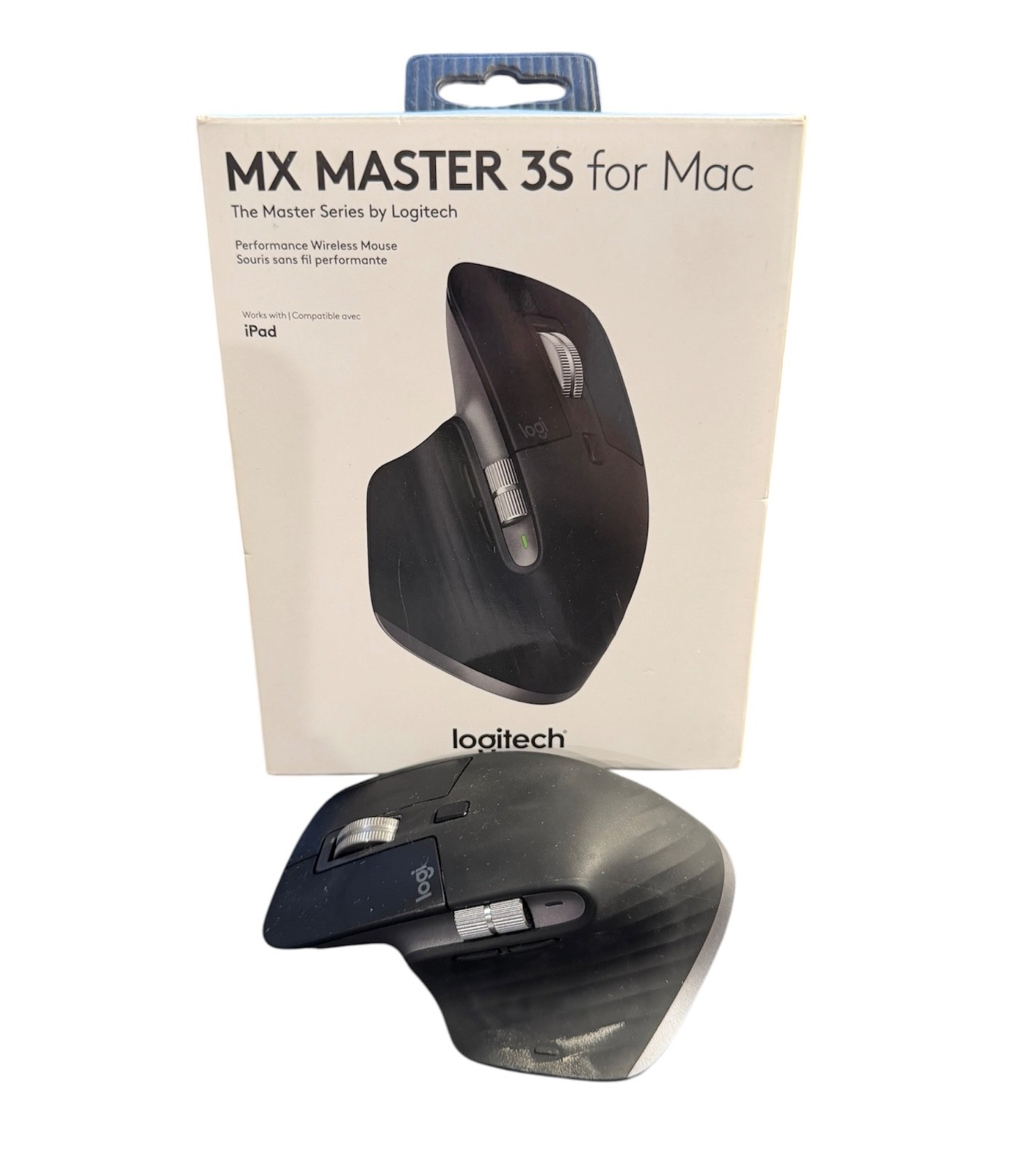 Logitech MX Master 3S for Mac Space Grey Bluetooth Mouse – READ Click Fault!
