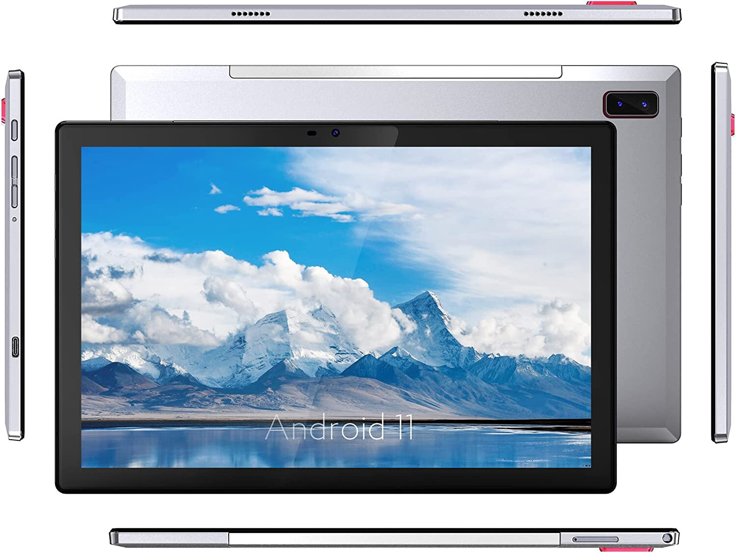 10in Android 11 4G-LTE Phone Call Tablet 2.5D IPS 1920X1200 8GB RAM 128GB ROM