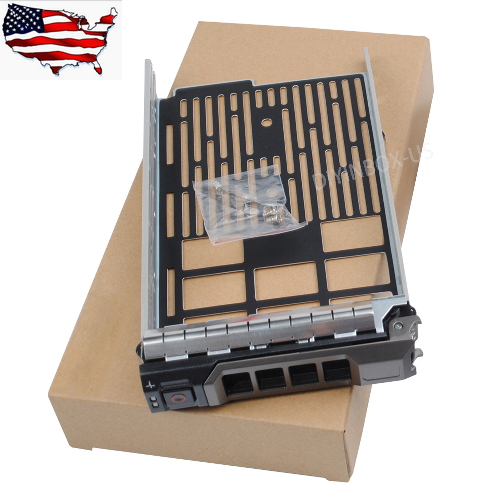 3.5″SAS HDD Tray Caddy For Dell PowerEdge R410 R510 R710 R720xd R730xd T410 T610