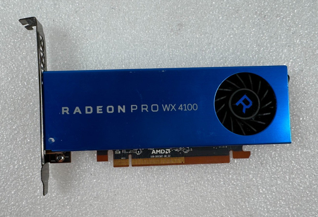 AMD Radeon Pro WX 4100 4GB GDDR5 High Profile Graphics Card