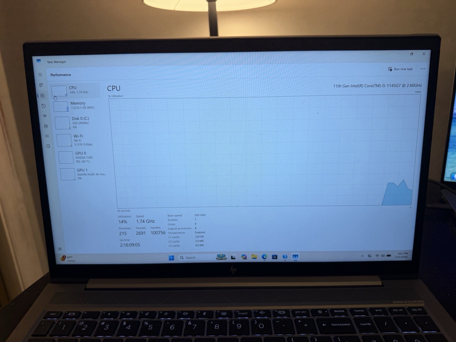 HP ZBook Firefly 15 G8 i5-1145G7 16GB RAM 256GB SSD Win 11 Pro No Charger