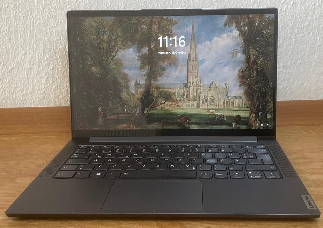 Lenovo ThinkPad Yoga Slim 7 i7 1165G7 16GB RAM 512GB SSD DE-BACKLIT TOCH. WIN11