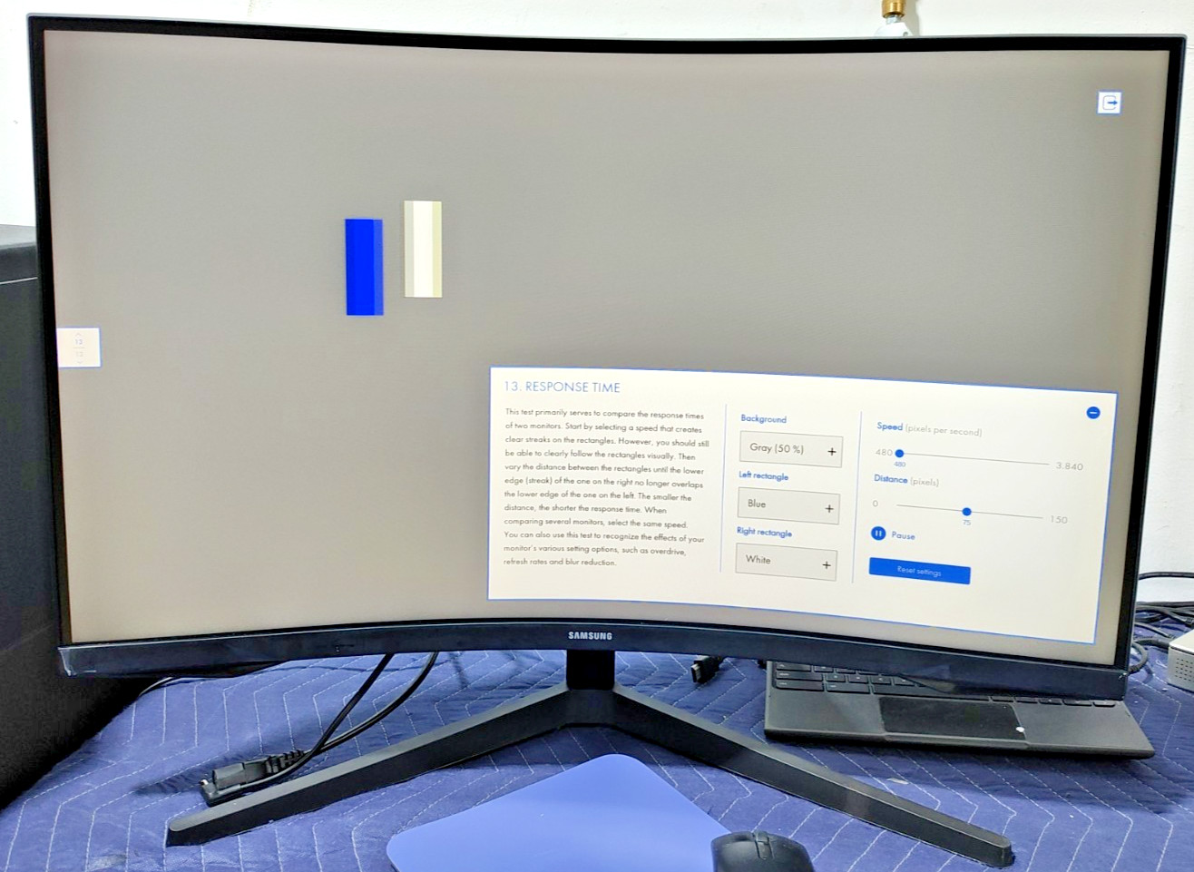 Samsung Odyssey G55C 32in QHD Curved Gaming Monitor 165Hz LS32CG550ENXZA *READ*