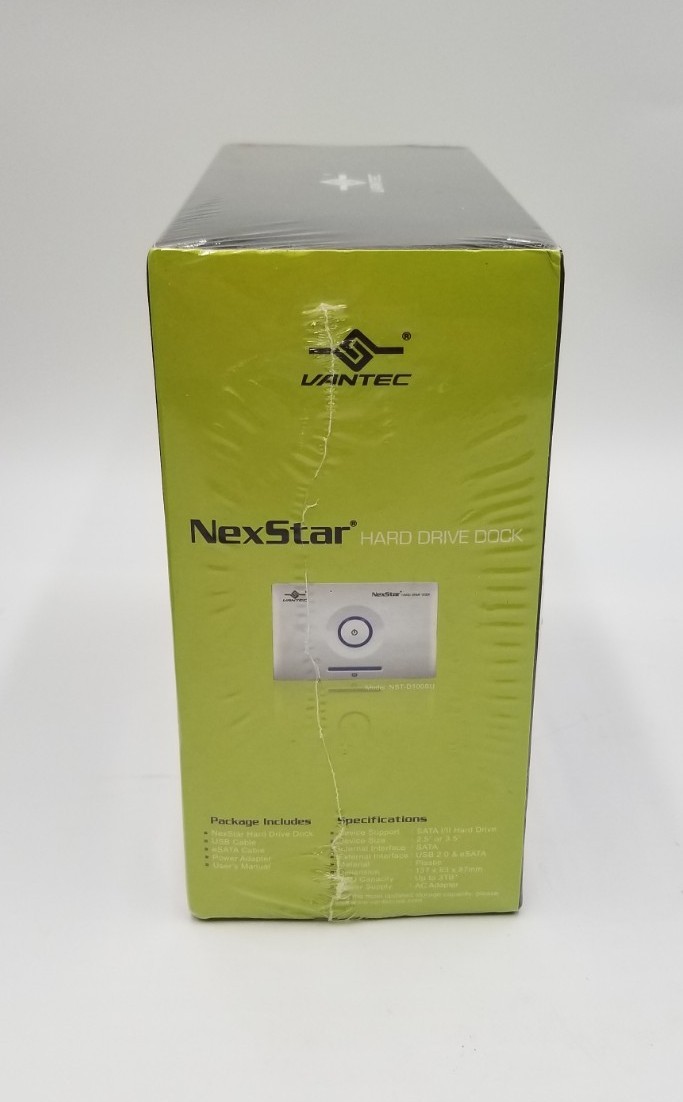 Vantec NexStar Hard Drive Dock Sata to eSata/USB 2.0 New & Sealed Free Shipping