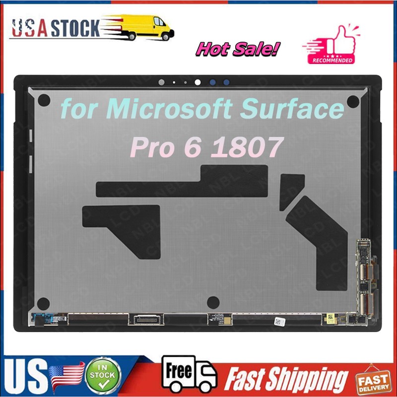 2736×1824 12.3″ for Microsoft Surface Pro 6 LP123WQ1-SPA1 LCD Touch Digitizer US
