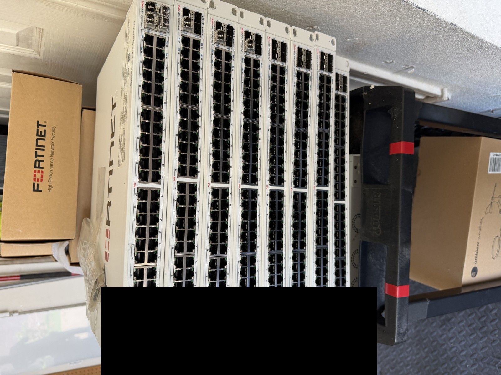 Fortinet FortiSwitch 148F-FPOE 48-Port PoE+ Managed – Tested, Transferable
