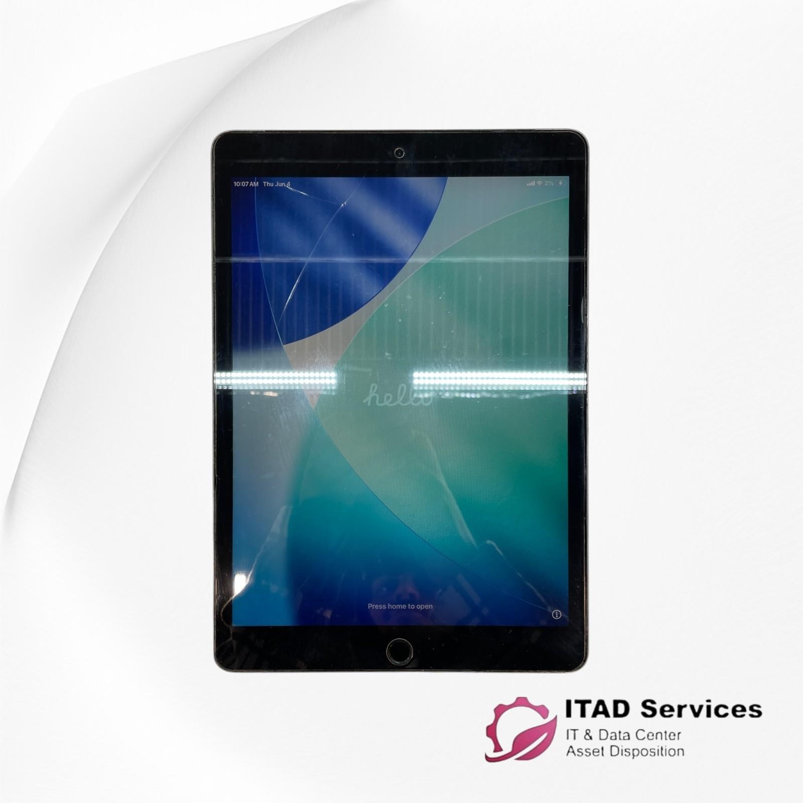 APPLE iPad 9th Gen A2603 10.2″ Wifi+Cellular 64GB Space Gray – B Grade – TESTED