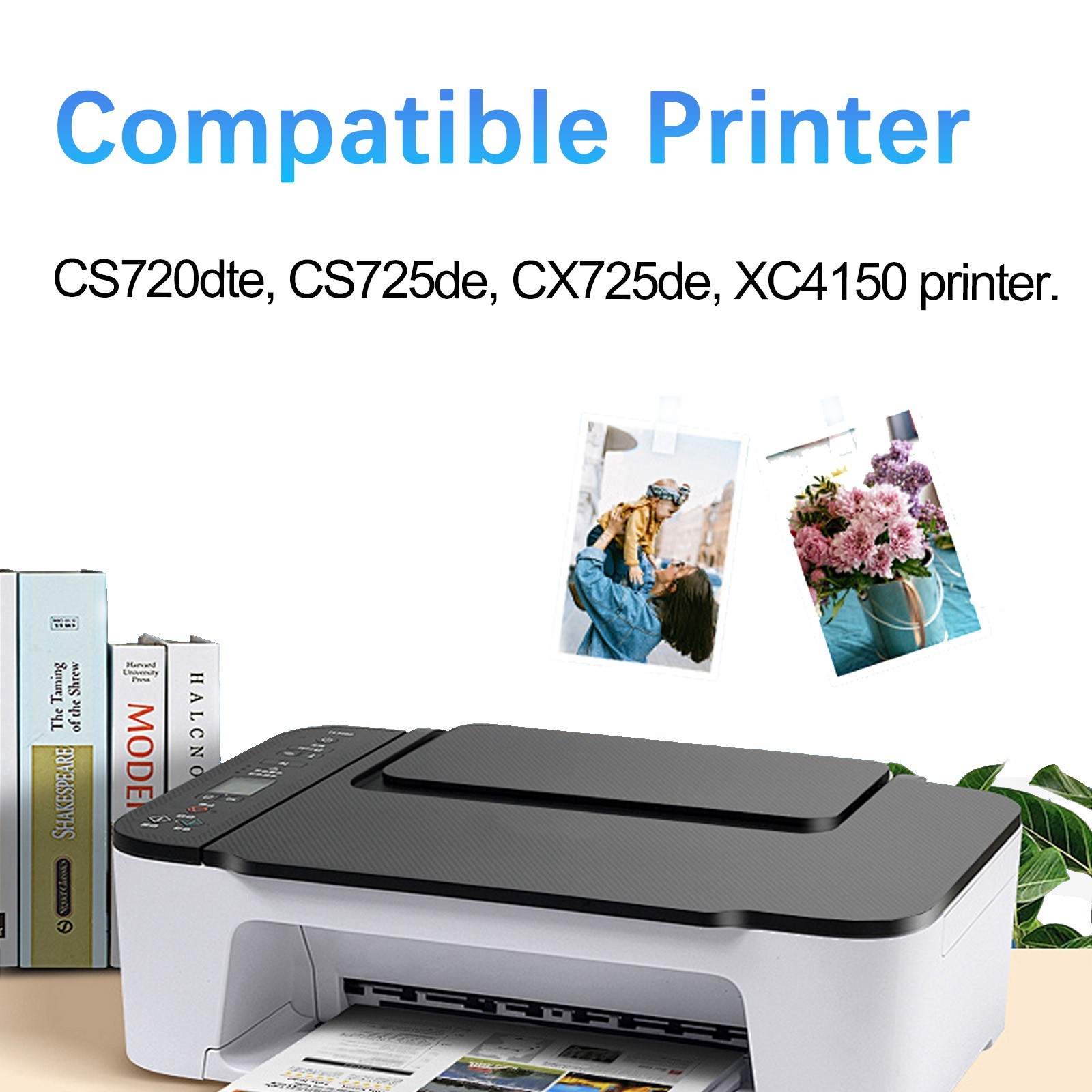 1 Pack 41X0252 Fuser Unit Compatible with CS720 CS725 CX725 XC4150 Printer, 120V