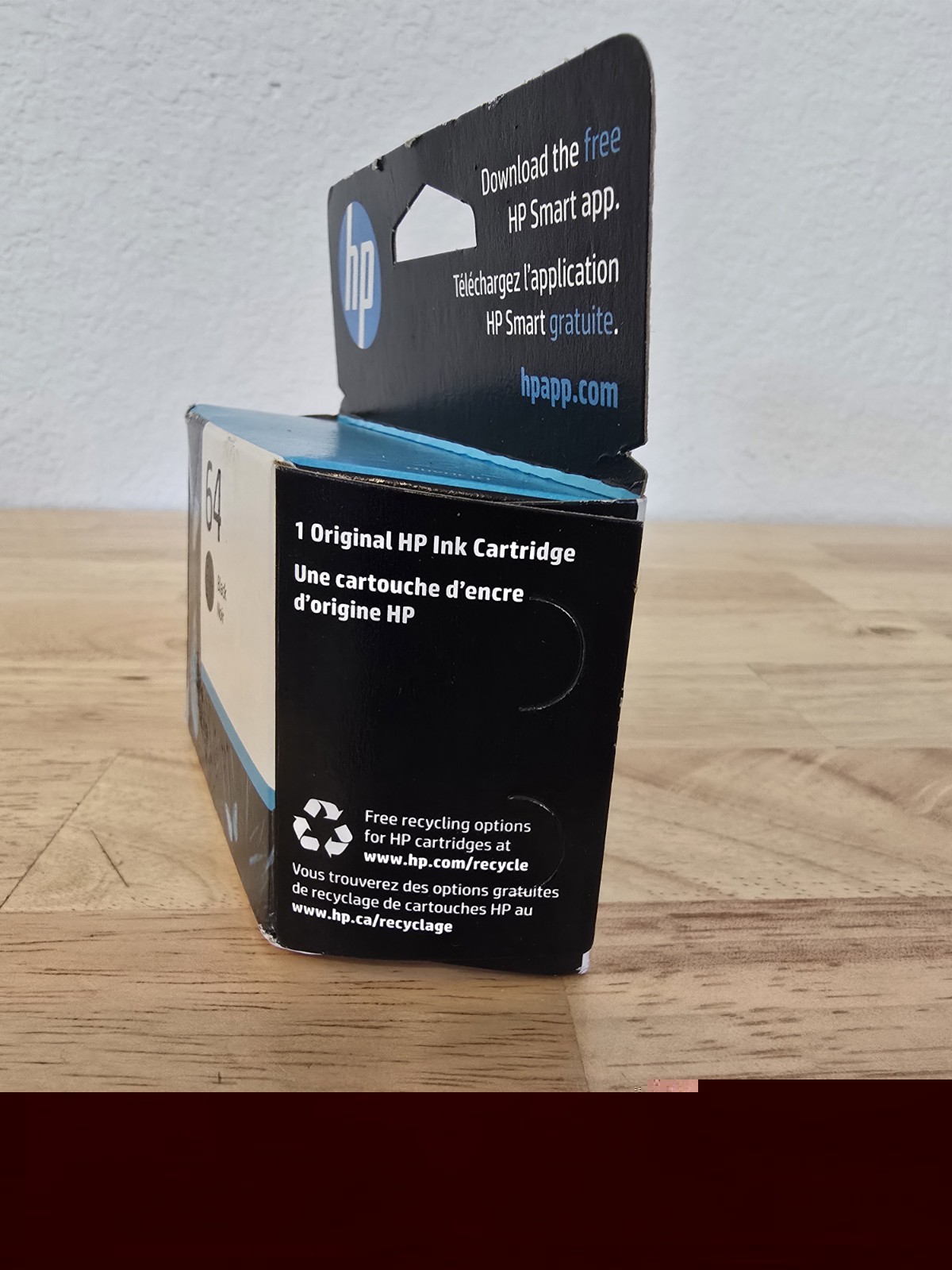 HP 64 Genuine: Black Ink Cartridge N9J90AN EXP. 12/2024 Brand New Sealed