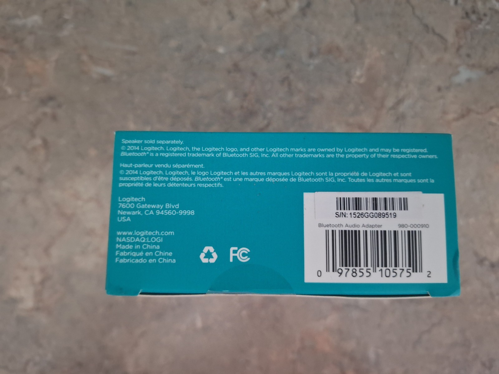 NEW Logitech Bluetooth Audio Adapter for Speakers