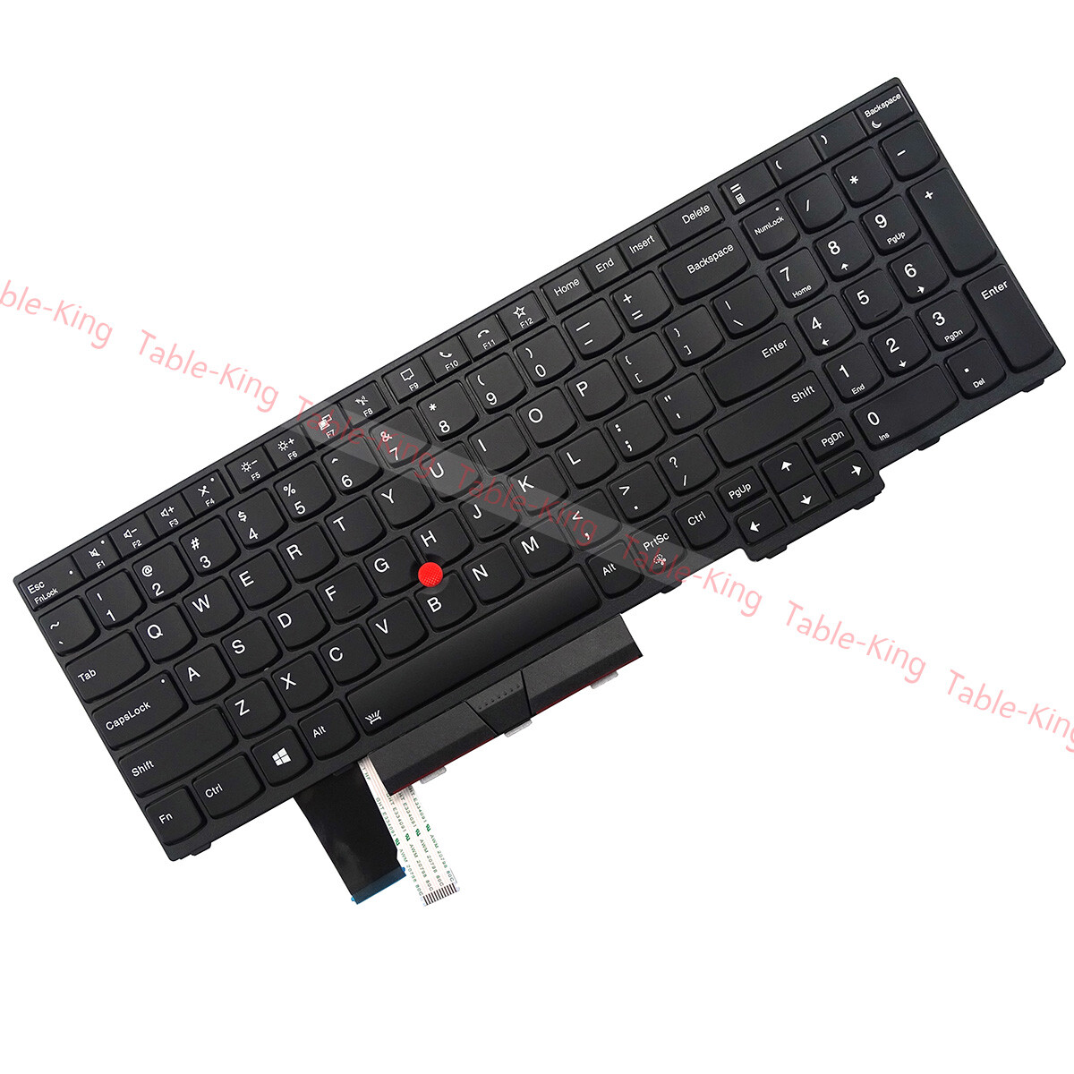 Backlit Replacement Keyboard for Lenovo Thinkpad L15/L15 Gen1/L15 Gen2 US Layout