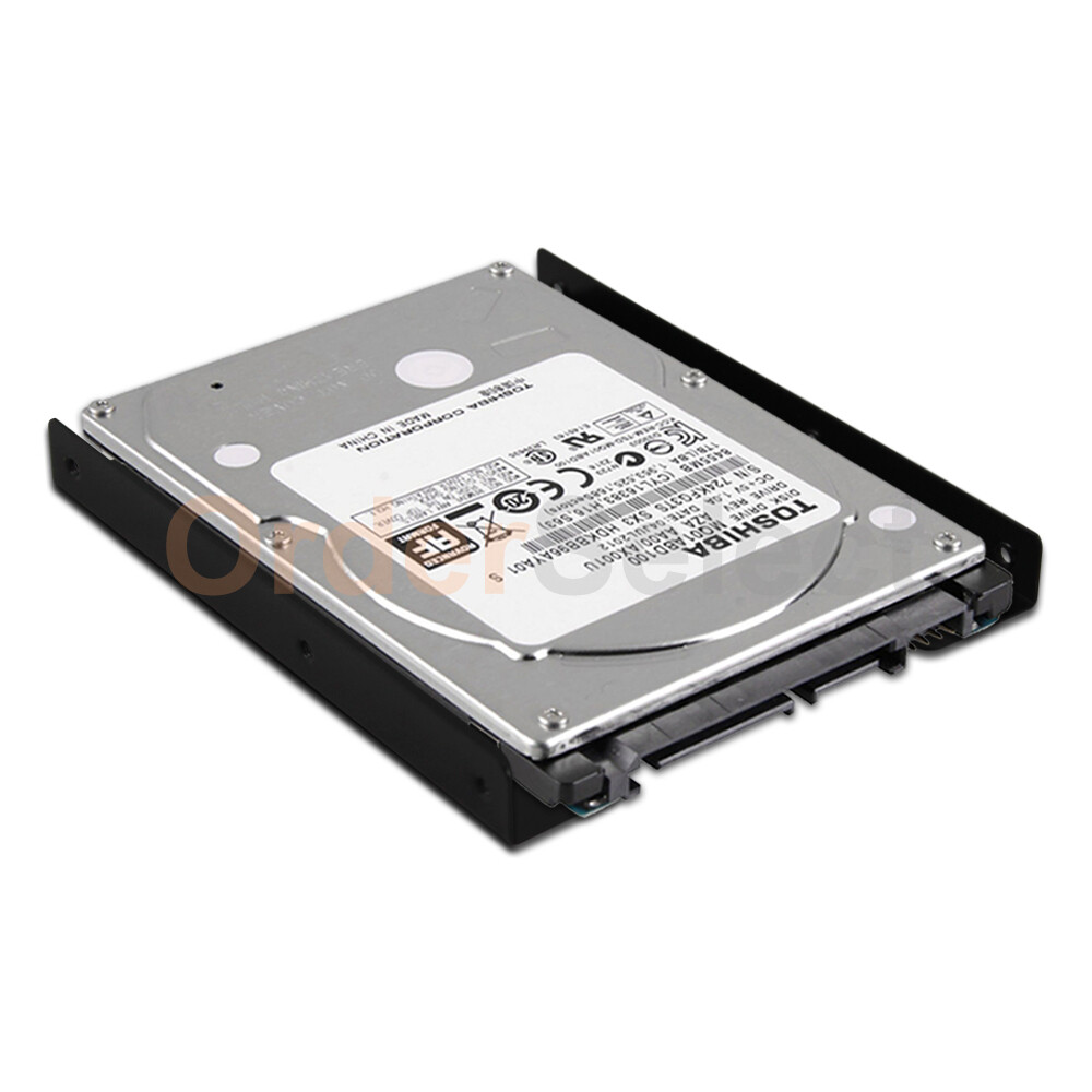 2.5″ to 3.5″ Bay SSD Metal Hard Drive HDD Mounting Bracket Adapter Dock / Tray
