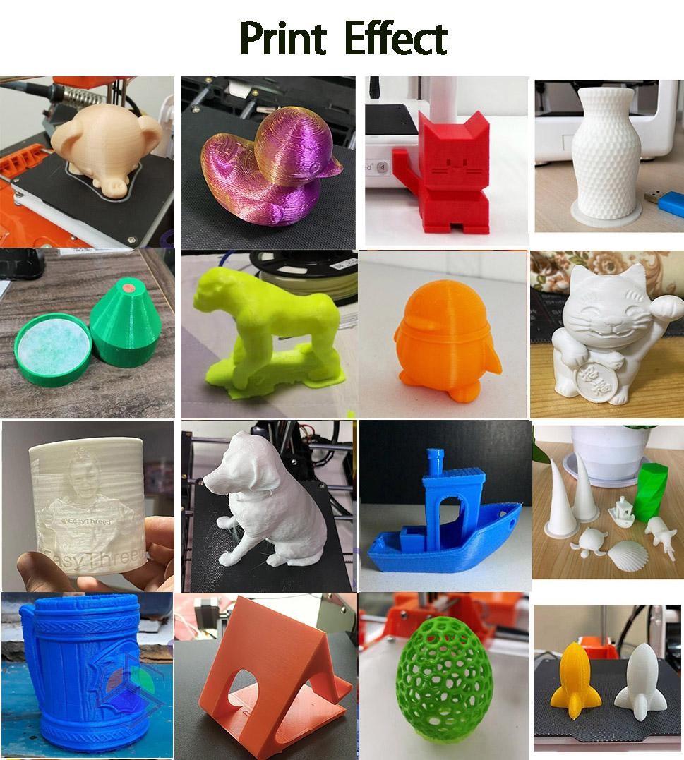 Easythreed 3d Printer Entry Level Compatible with Pla Tpu 1.75mm Filament Includ