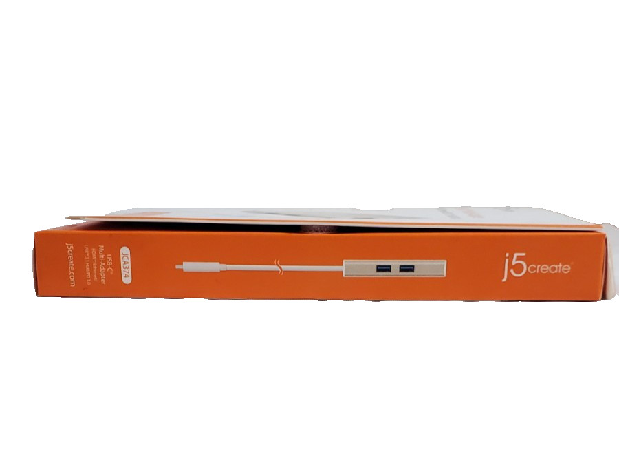 j5create – JCA374 – USB-C Multi Adapter HDMI, Ethernet/USB 3.1 HUB/PD 3.0