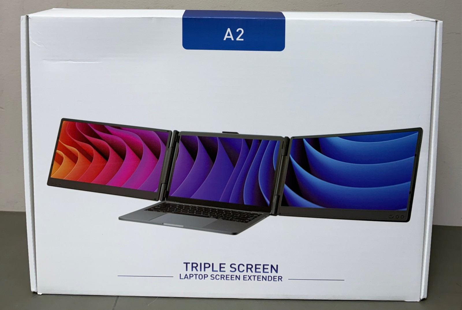 Laptop Screen Extender, 14” FHD 1080P IPS Portable Monitor for Laptop, Triple S