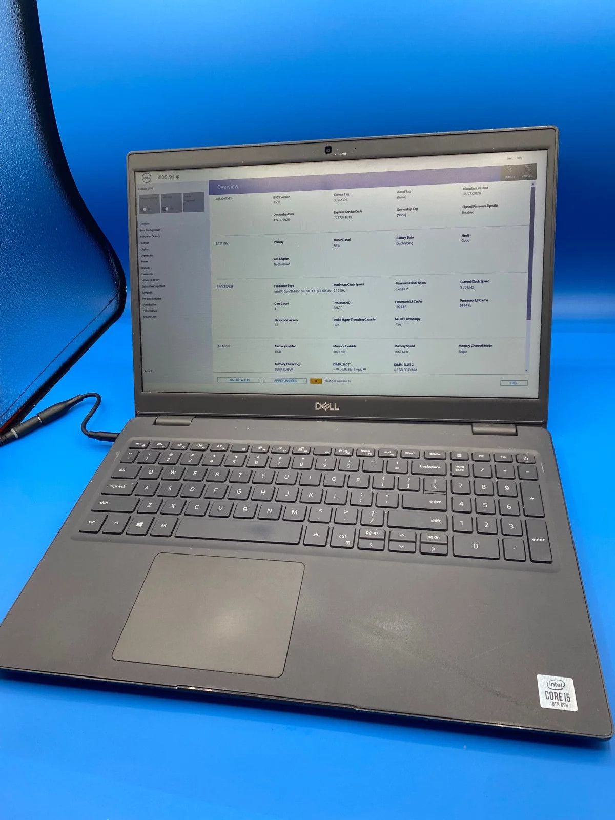 Lot of 2 Dell Latitude 3510 i5-10210U 8GB For Parts