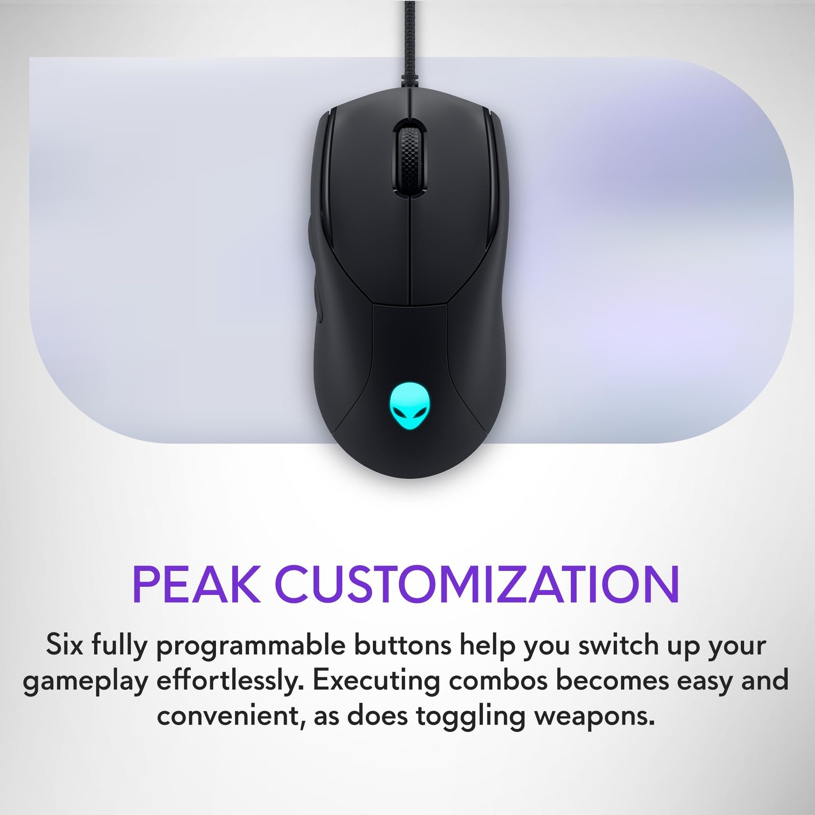 AW720M Tri-Mode Wireless Gaming Mouse -2.4GHz Wireless, Bluetooth 5.1,26,000 DPI