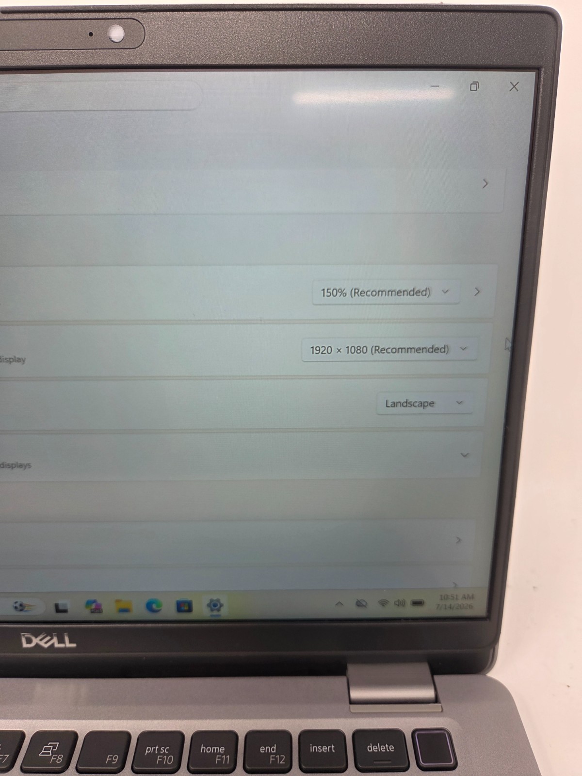 DELL LATITUDE 5320 i7-1185G7 3.00GHZ 16GB–256GB SSD WIN 11 PRO TOUCH