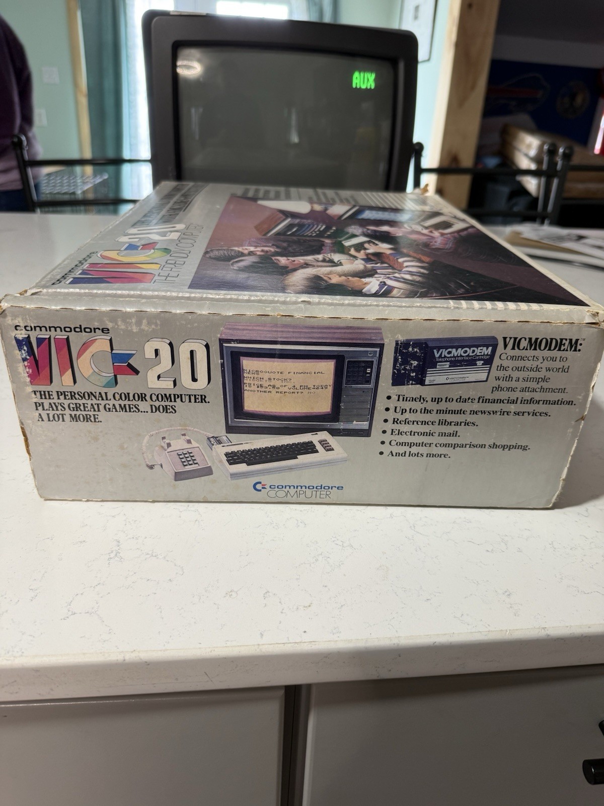 Commodore VIC20 Computer CIB Tested Working W Box Manuals Retro Vintage PC