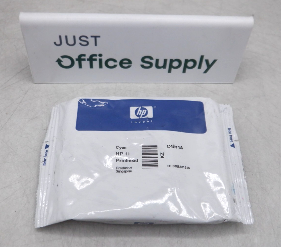 Genuine OEM HP 11 Cyan C4811A Printhead Ink Bulk Packaging FREE SHIPPING