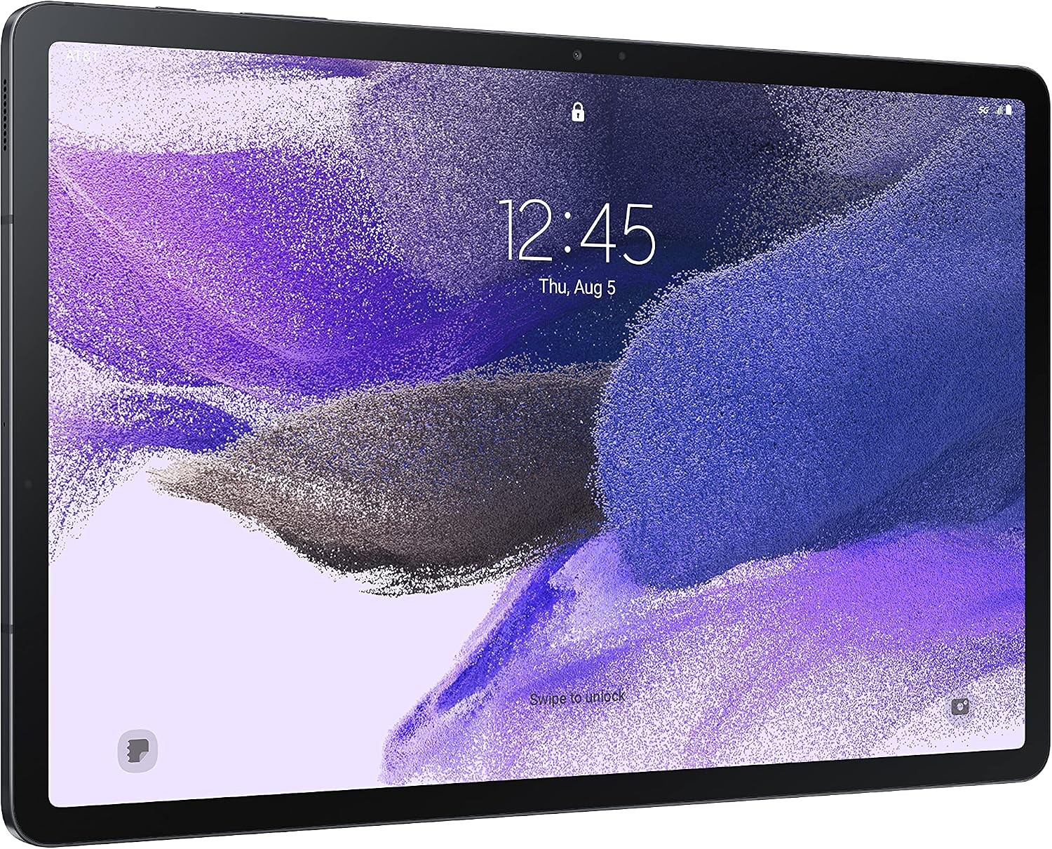 Samsung Galaxy Tab S7 FE SM T733 12.4in 64GB Mystic Black AT&T Unlocked -FAIR