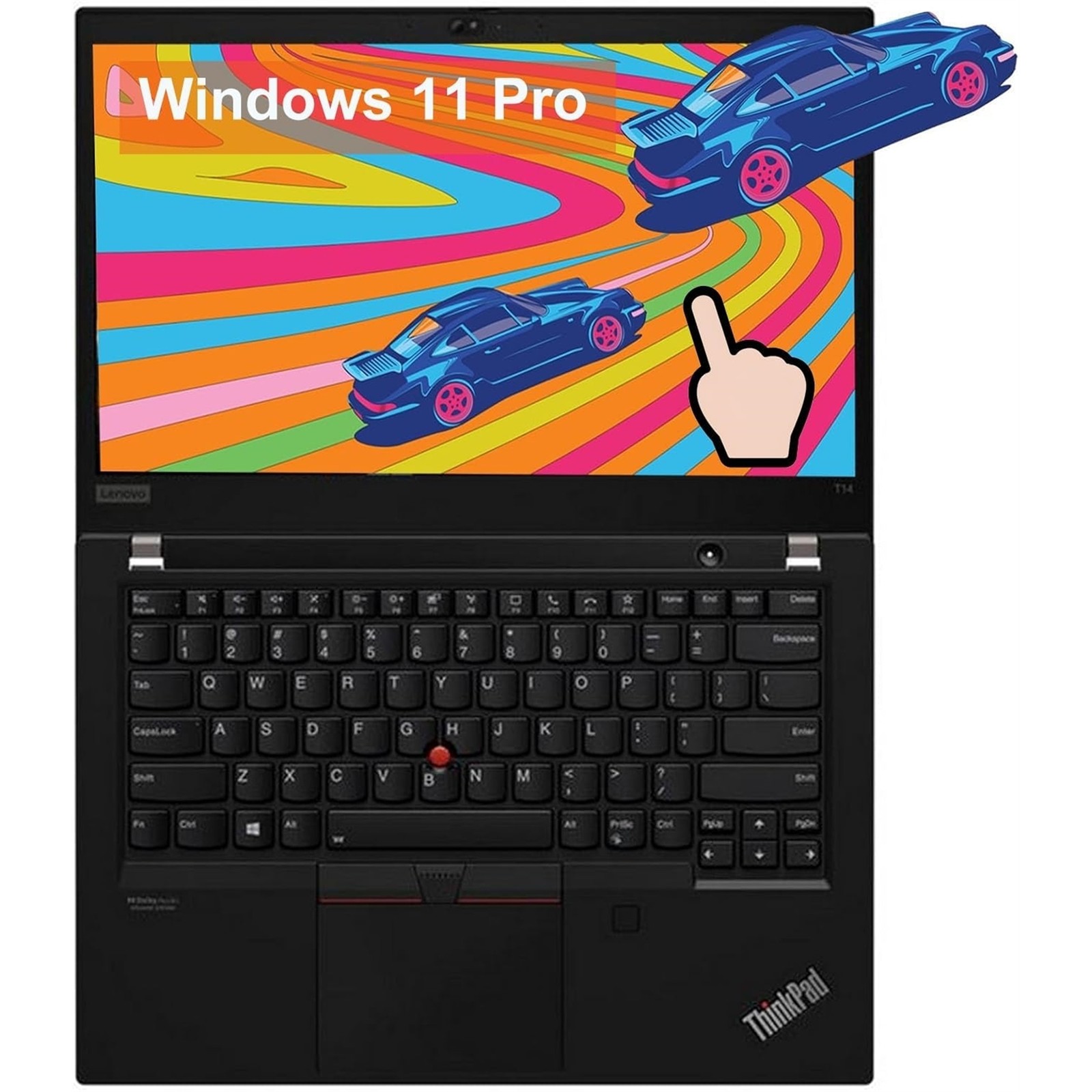 Lenovo ThinkPad T14 Gen 2, i5‑1145G7, 16GB RAM, 512GB SSD, Win11 Pro, FP Reader