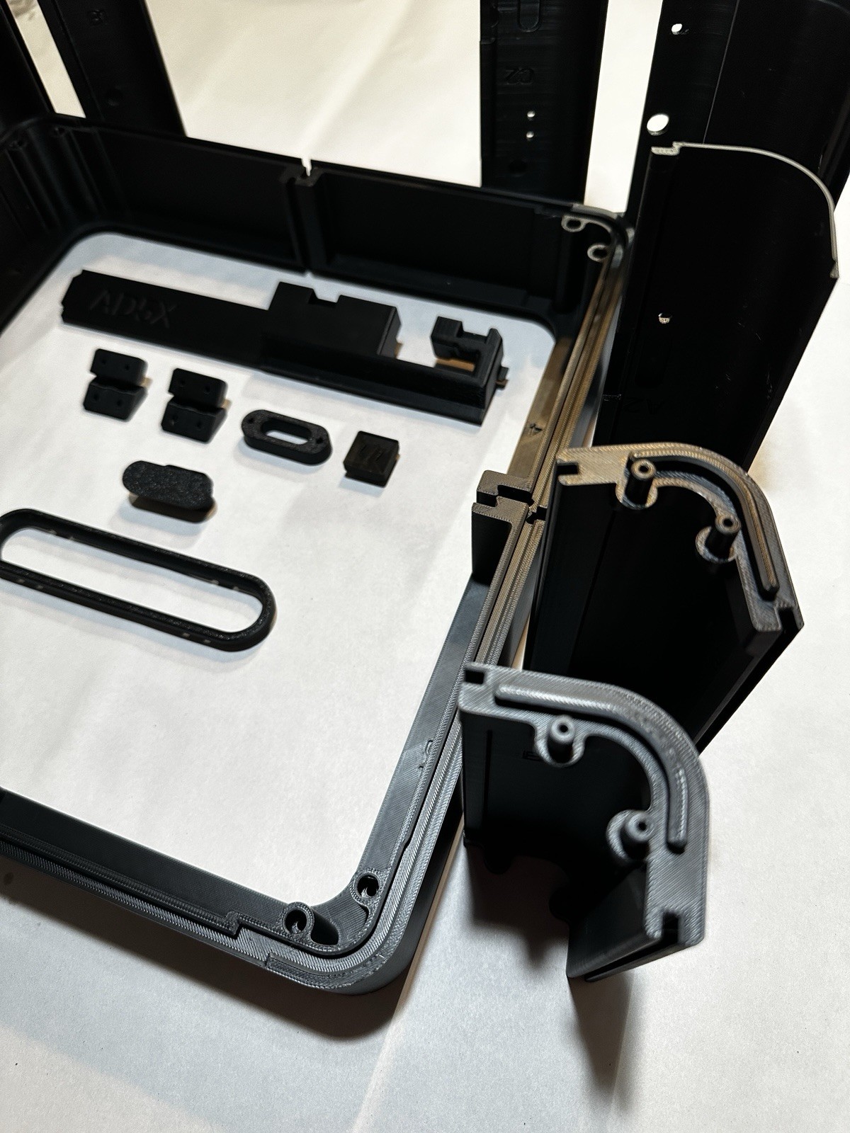 Flashforge ad5x Enclosure Printed Parts Custom Logo Multi Color Edition