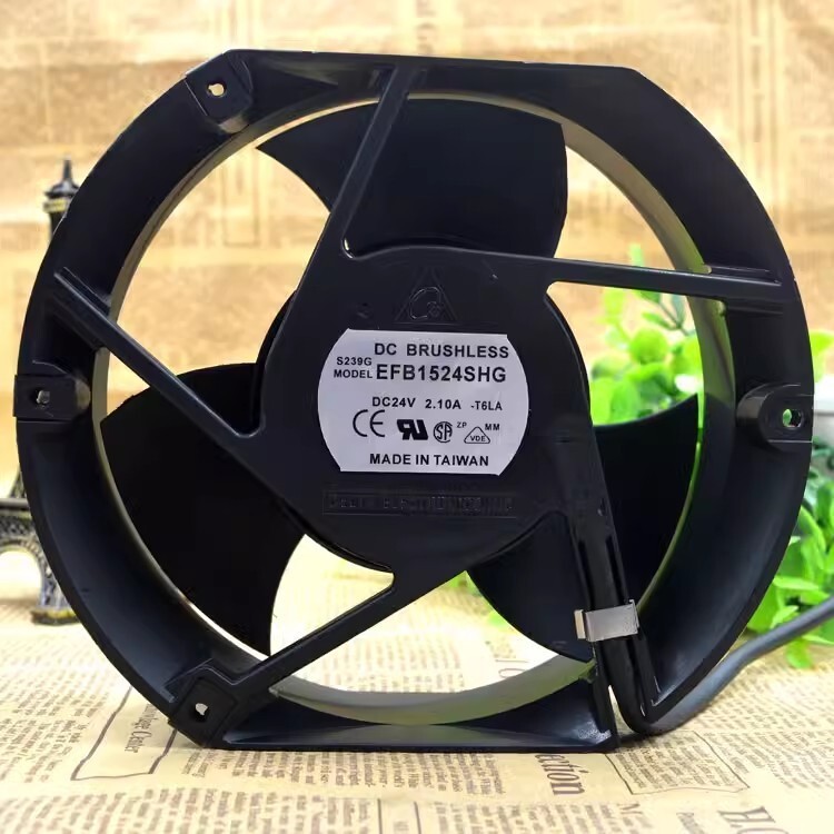 Delta EFB1524SHG DC24V 2.1A 15CM Inverter Cooling Fan