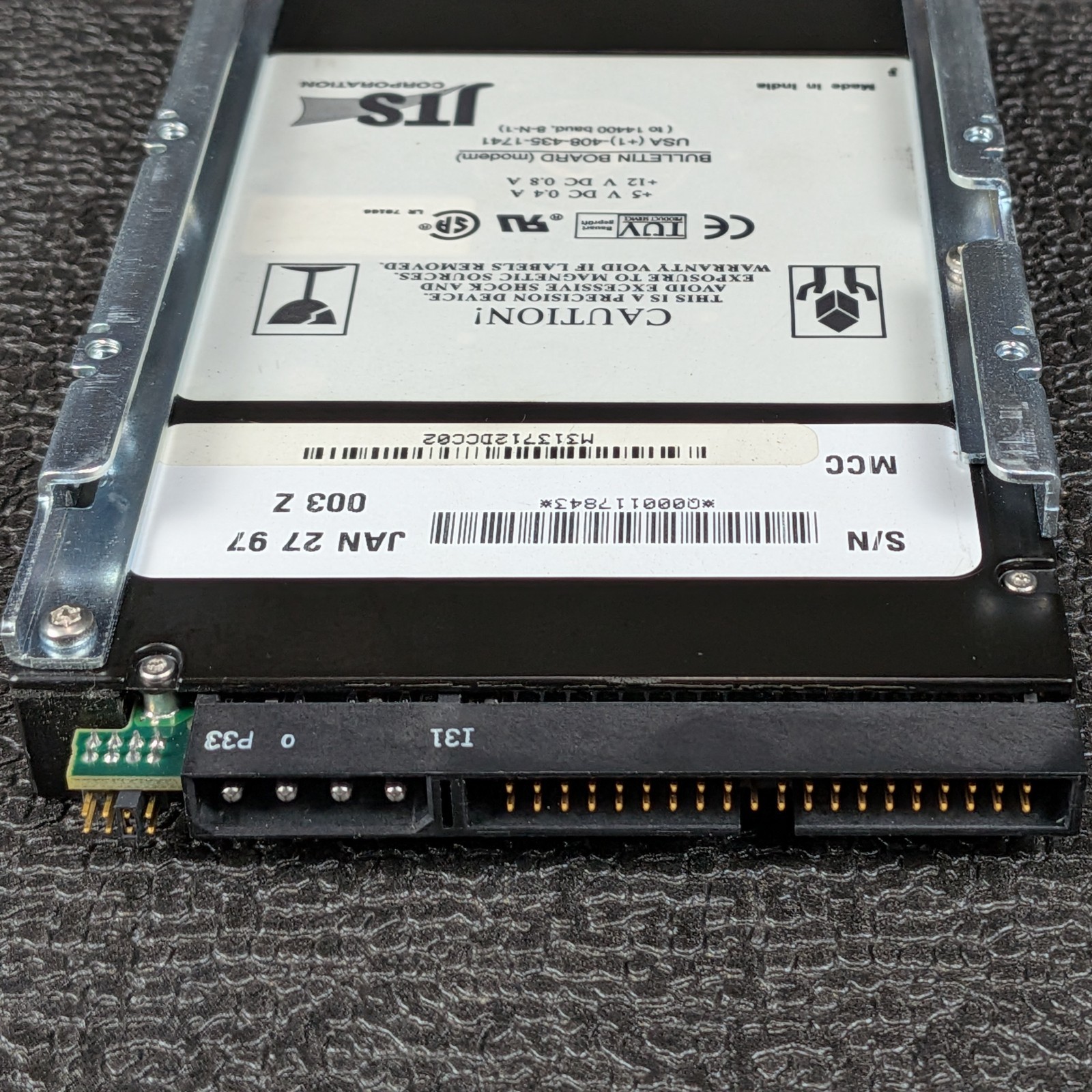 JTS Champ 2.0GB 3.5″ IDE Hard Drive – C2000-3AF – VTG – TESTED