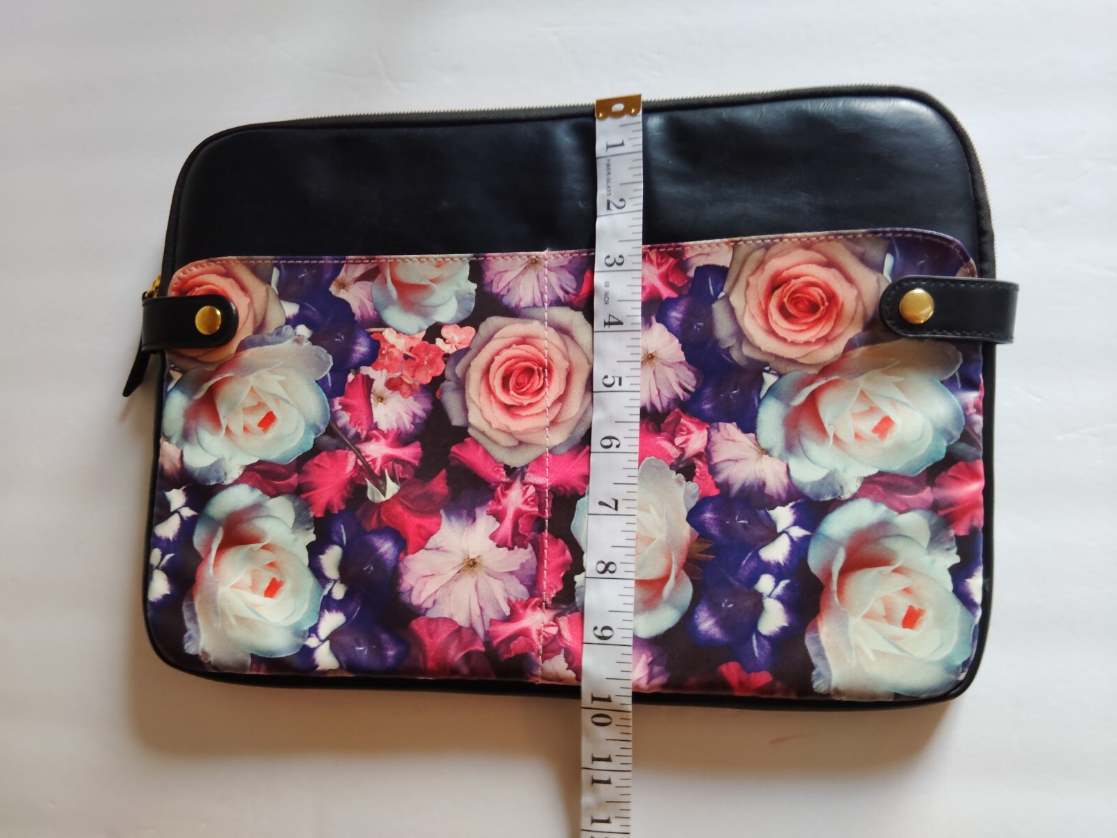 Tablet iPad Laptop 11″- 12″ Device Floral Zippered Protection Sleeve by Typo