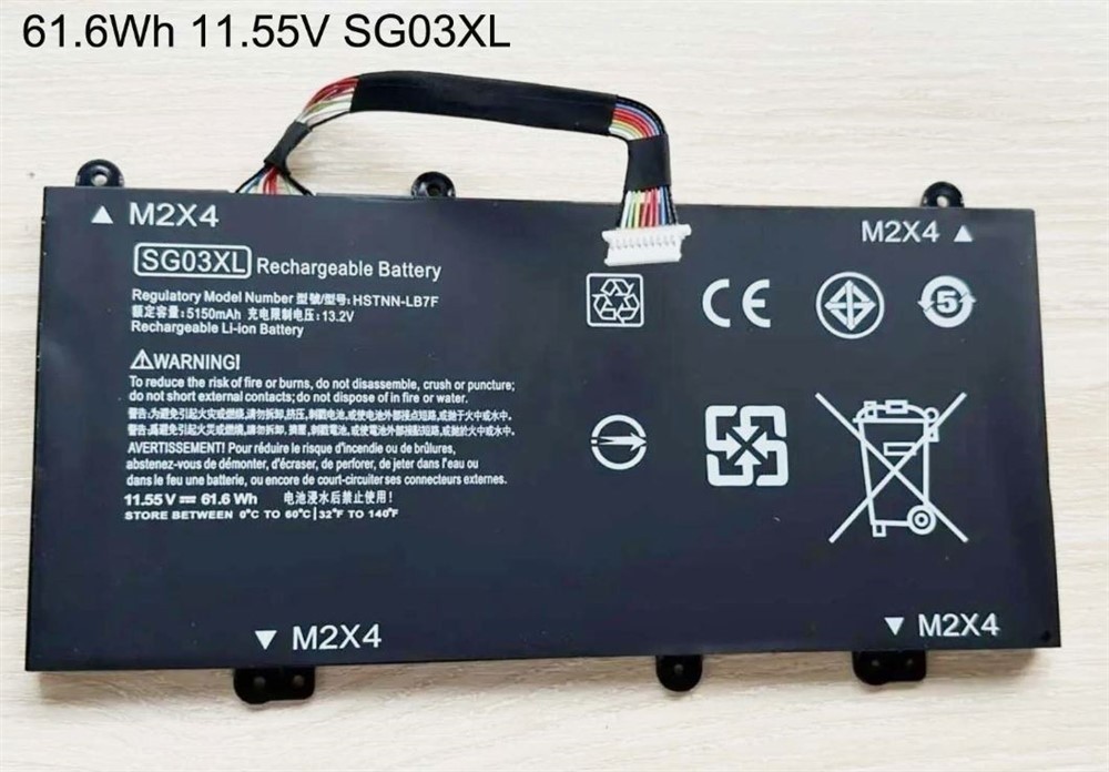 New 61.6Wh Original Battery For HP Envy 17-U296CL W2K93UA 17-U108CA 17-U153NR