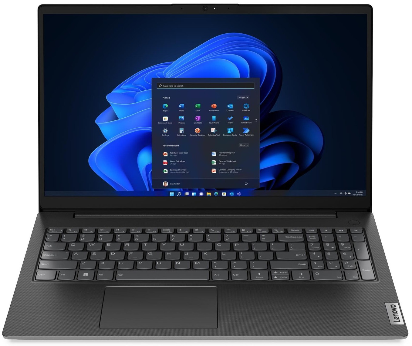 New Lenovo V15 Gen 4 15.6″ FHD 6-Core Ryzen 5 7530U 16GB 512GB SSD Webcam W11P