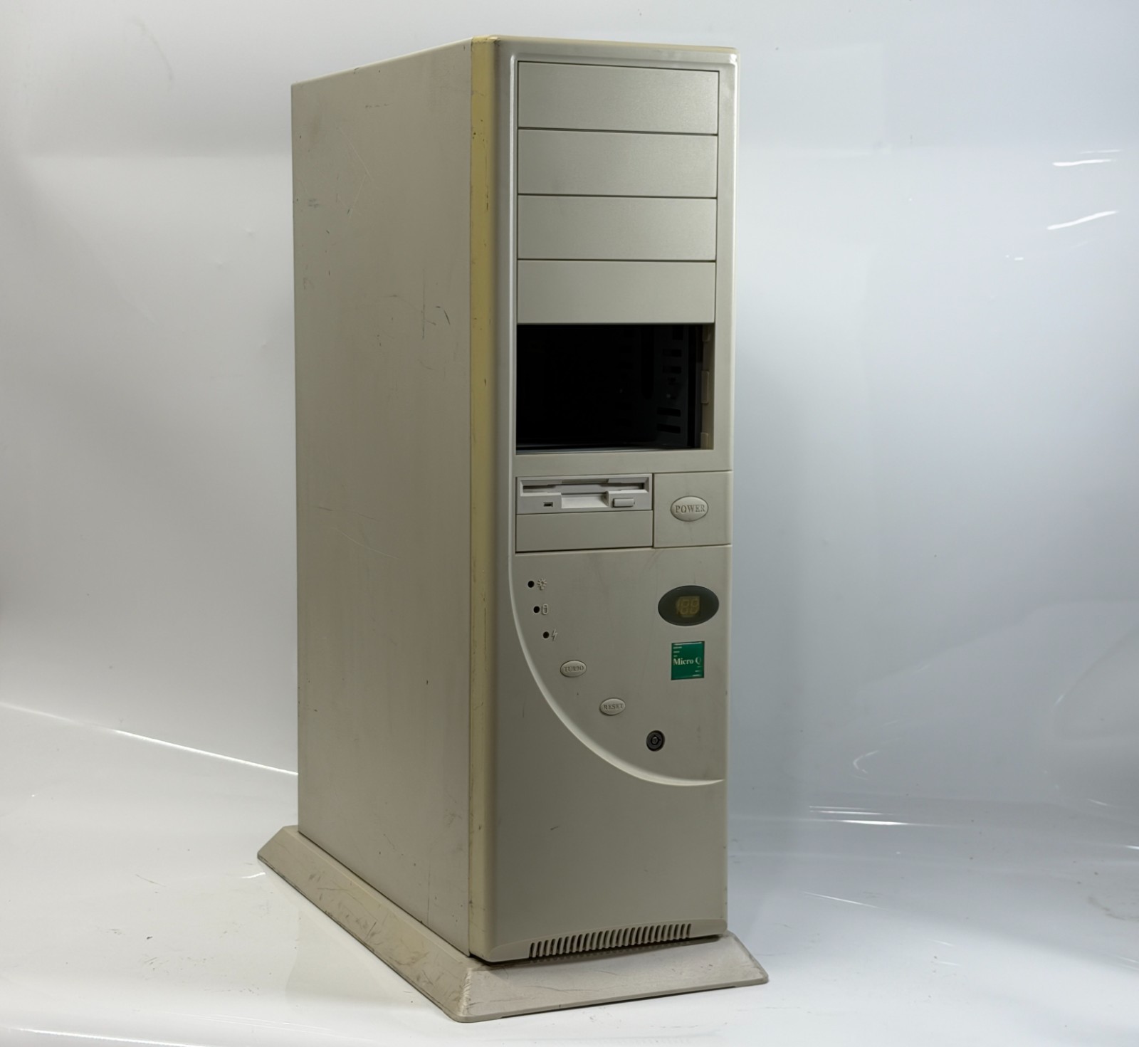 Vintage Beige ATX Case w/ 250W PSU, floppy drive