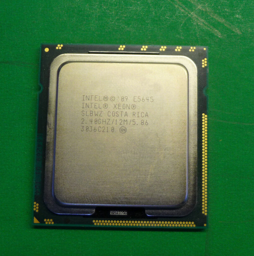 GENUINE Intel Xeon E5645 SLBWZ 2.4GHz 6-Core CPU Processor 01M26