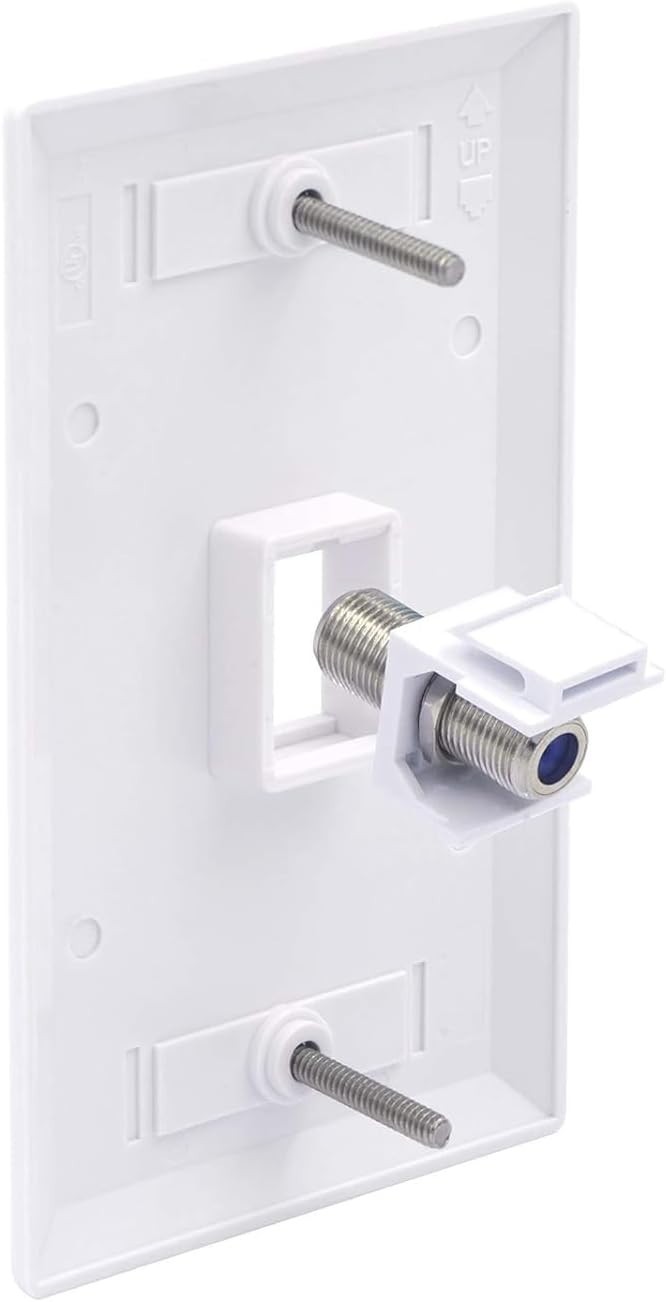 High-Speed F-Type Coaxial Connector 50-Pack