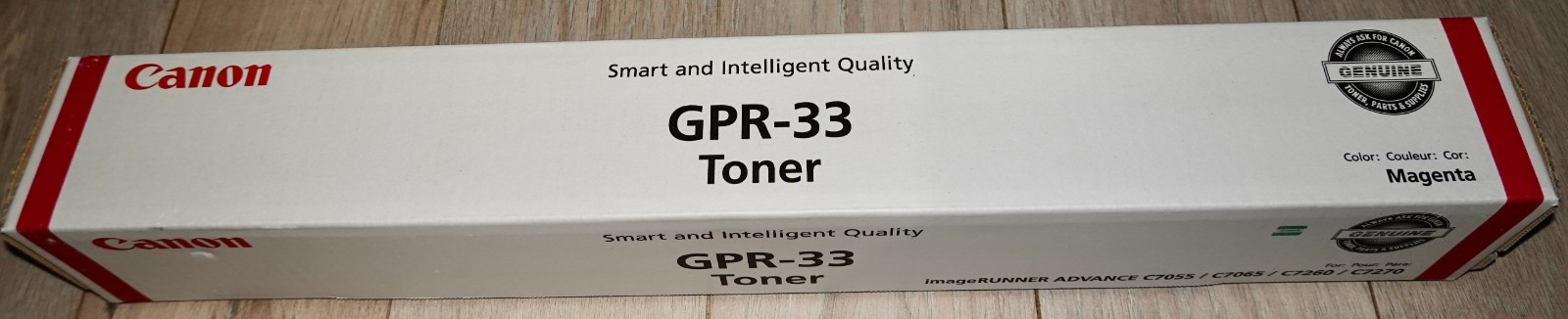 Genuine Canon GPR-33M 2800B003AA ImageRunner C7055 C7065 C7260 C7270 Laser Toner