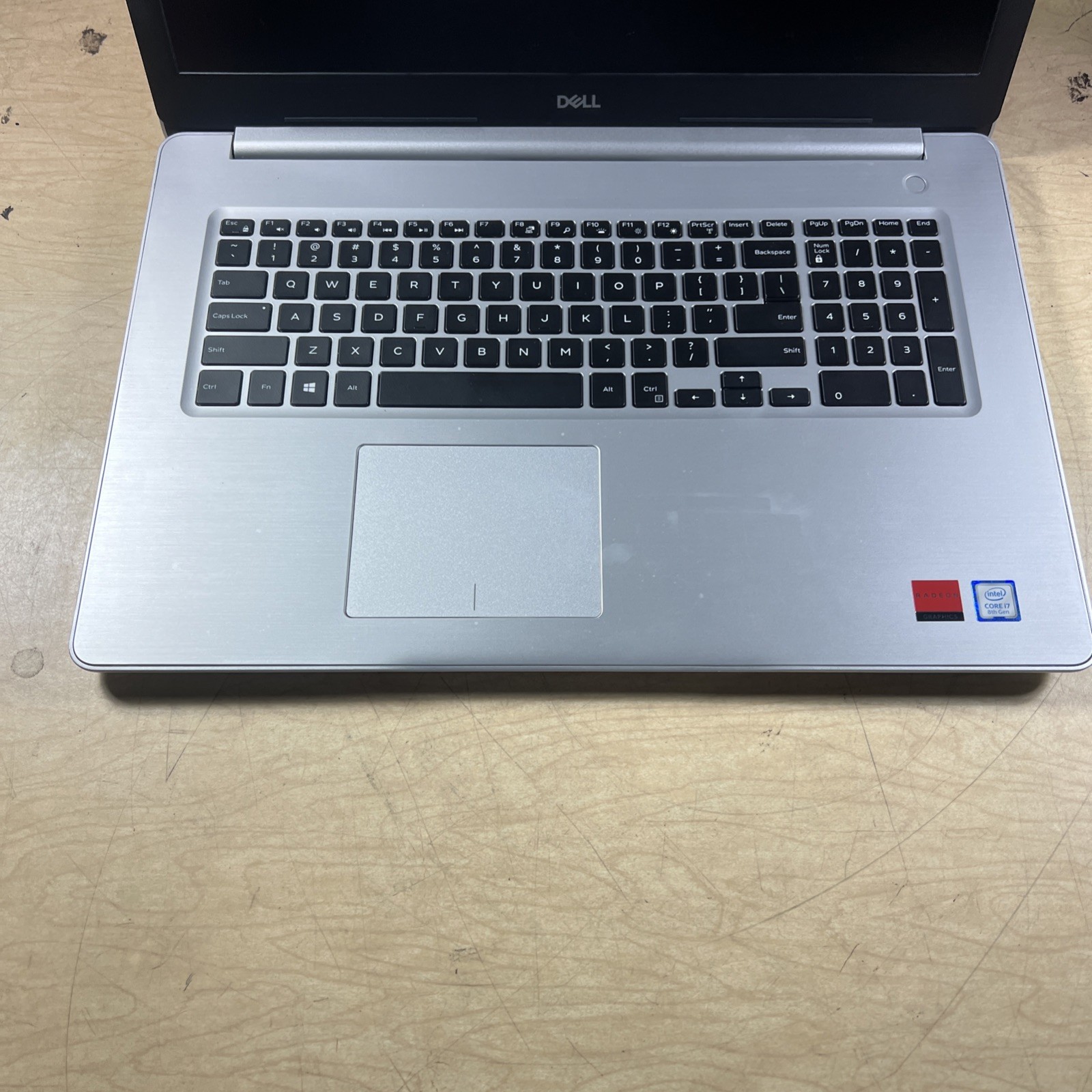 DELL INSPIRION 5770 INTEL CORE I7-8550U 1.80GHZ 16GB RAM **NO HD/ NO CADDIE