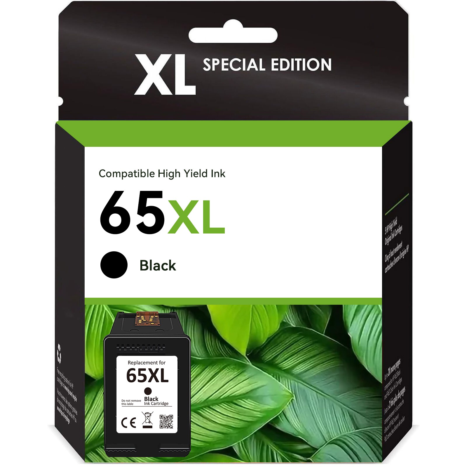 65XL Black Color Ink For HP Deskjet 2652 2655 3752 3755 3758 ENVY 5052 5055 5058