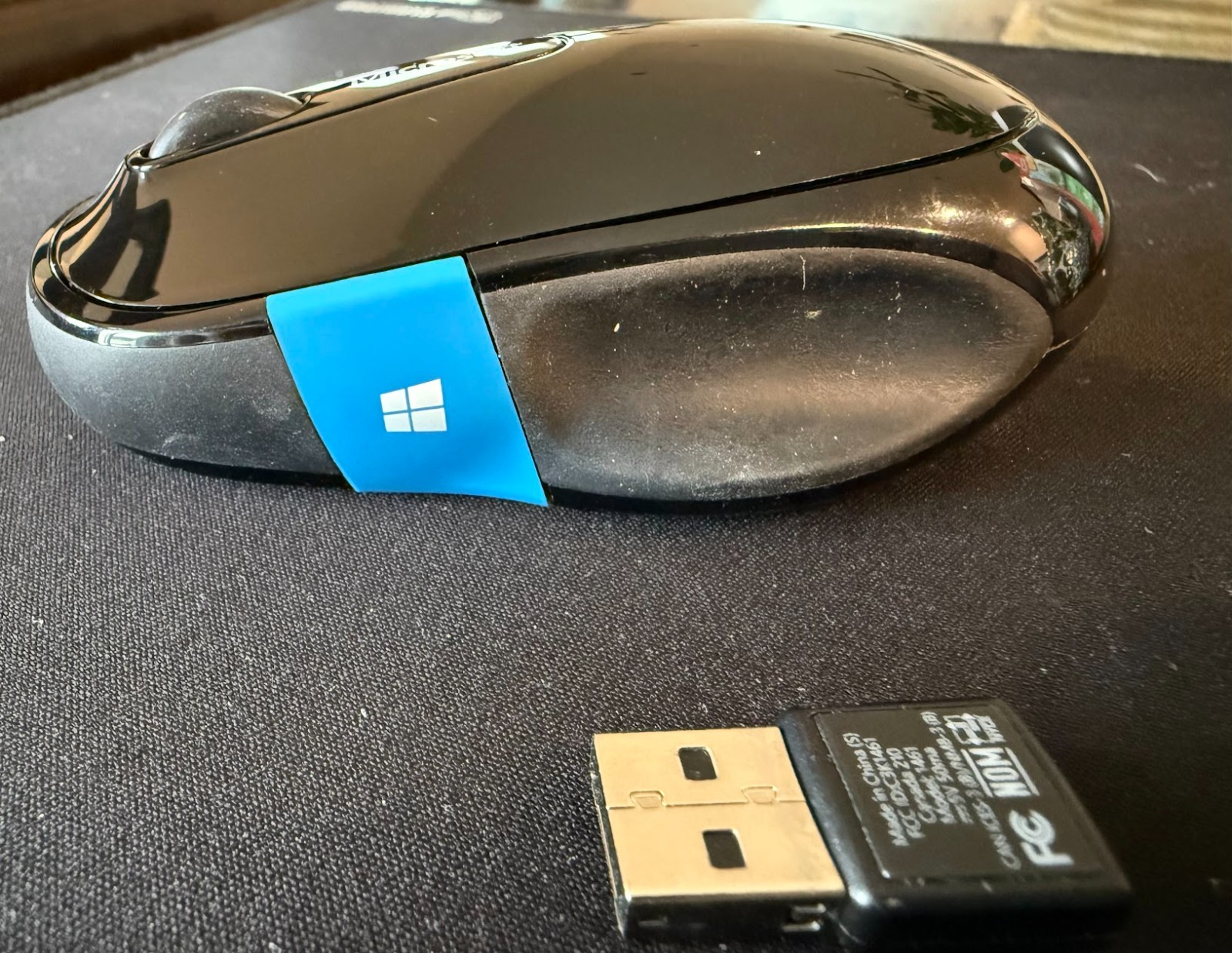 Microsoft Sculpt Comfort Mouse 2.4 Ghz #1557 w/ 4-Way Scrolling – Tested & Works